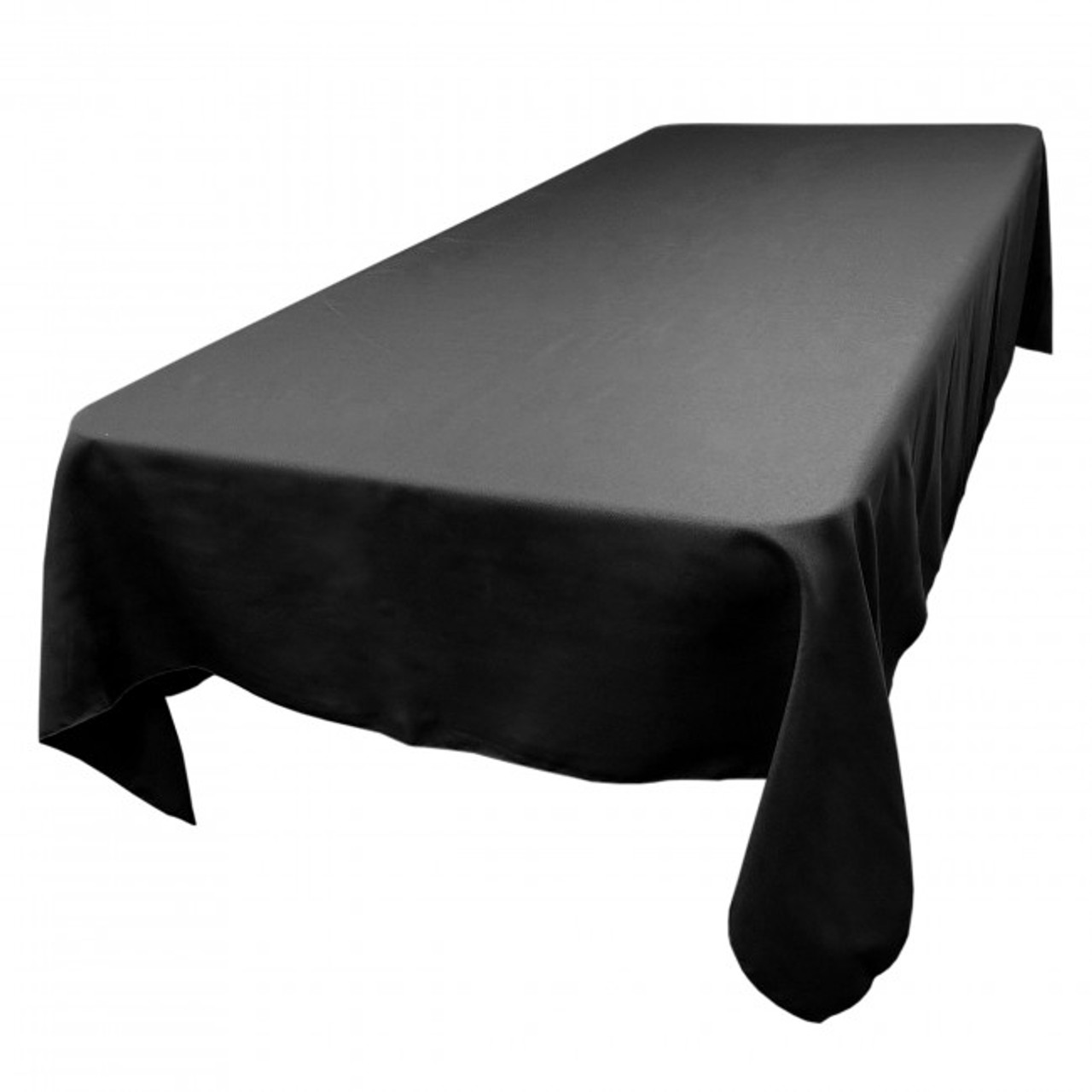 Black Rectangular SimplyPoly Tablecloth
