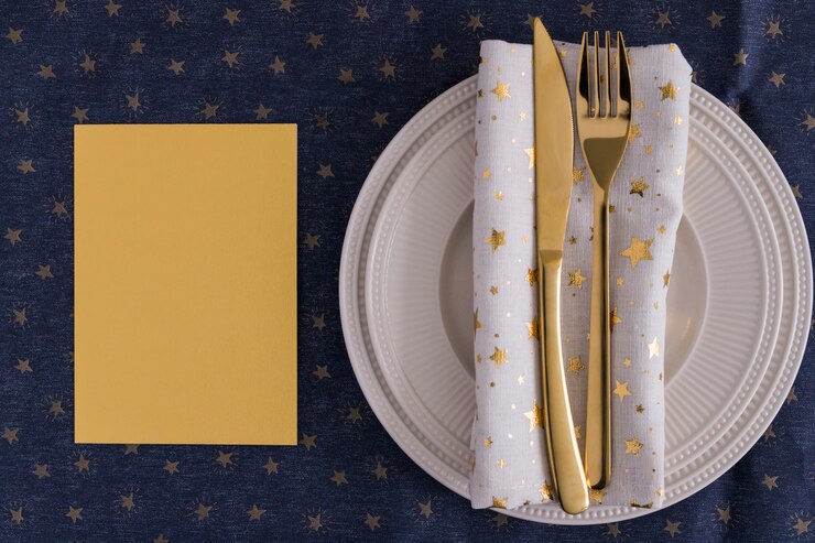 tablecloth and napkin