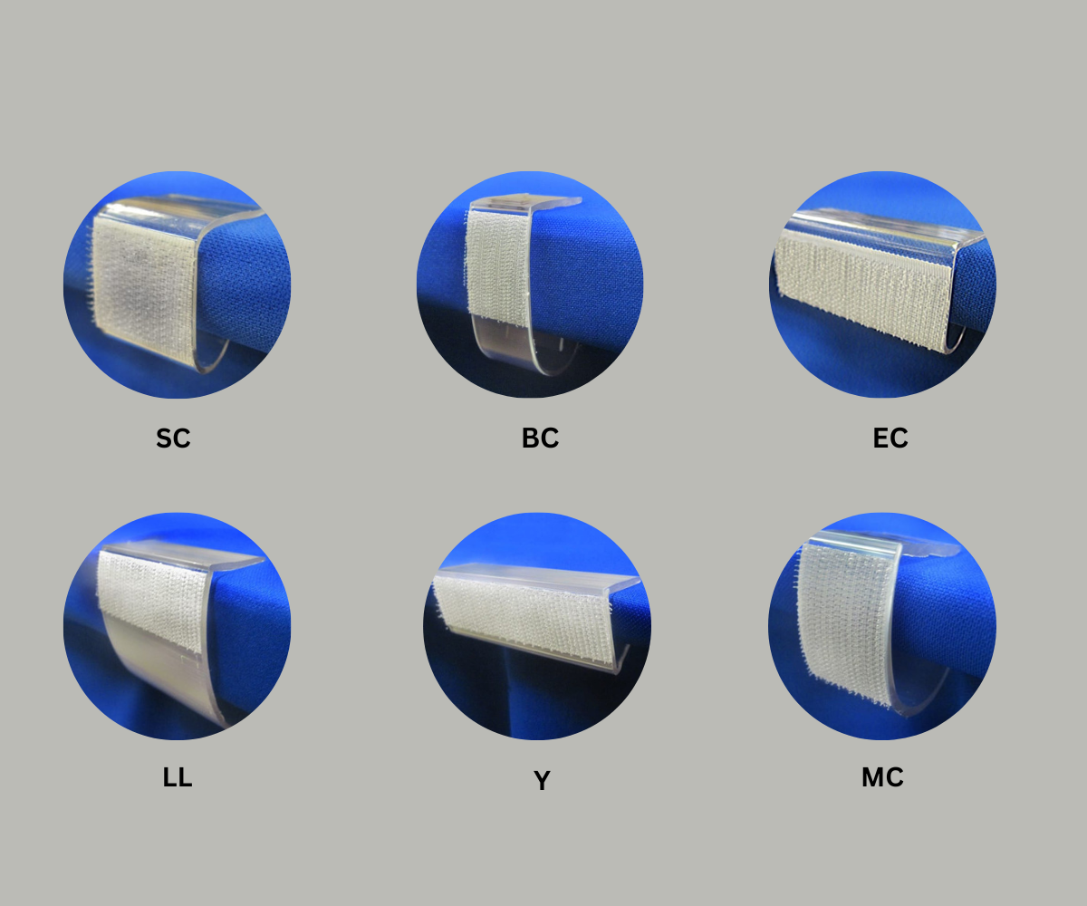 table skirting clips